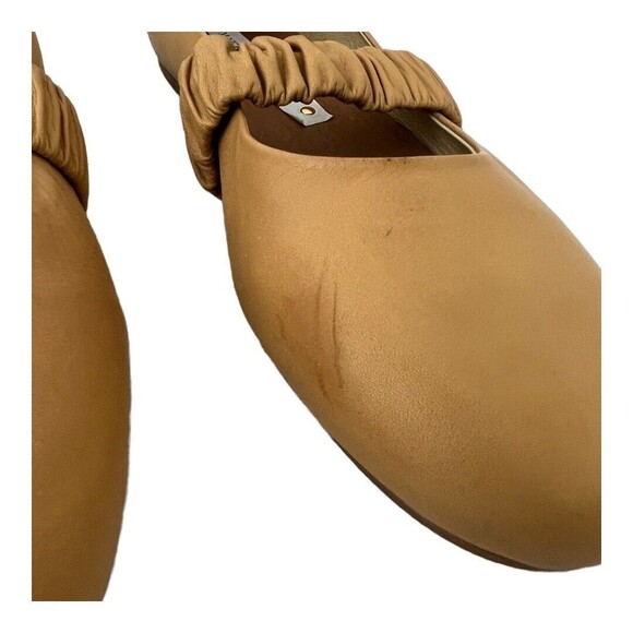 Matt Bernson Womens Size 10 Ballet Flats With Elastic Ruffled Band - Picture 3 of 8